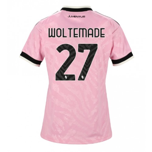 Zenski Nogometni Dres Juventus Nick Woltemade #27 Gostujuci 2026-27 Kratak Rukav